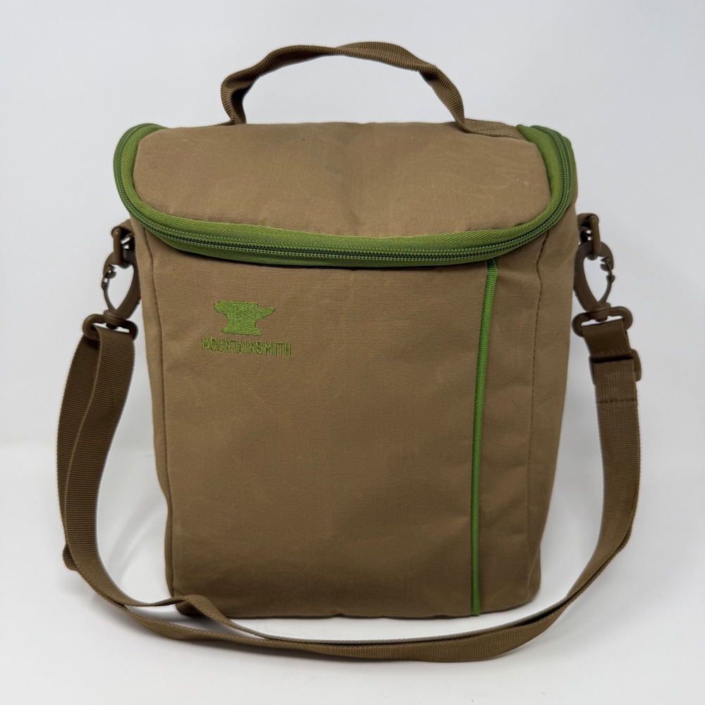 Mountainsmith The Sixer Soft Sided Cooler Bag 12L Brown Canvas w/ Bottle Opener